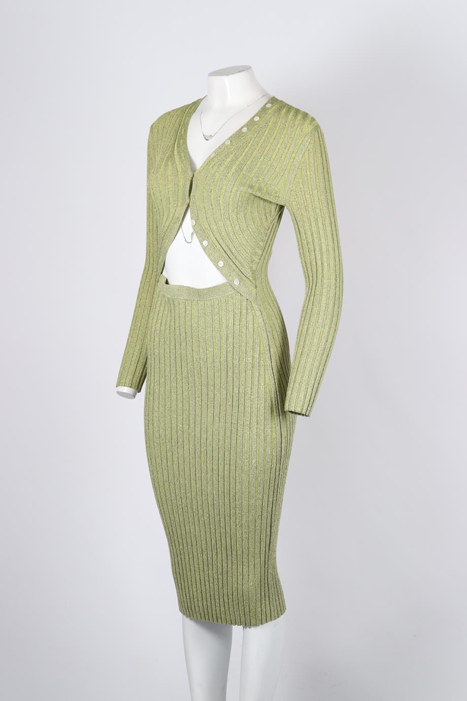 JONATHAN SIMKHAI CUTOUT RIBBED KNIT MIDI DRESS MEDIUM | nikkibradford JONATHAN SIMKHAI CUTOUT RIBBED KNIT MIDI DRESS MEDIUM | nikkibradford