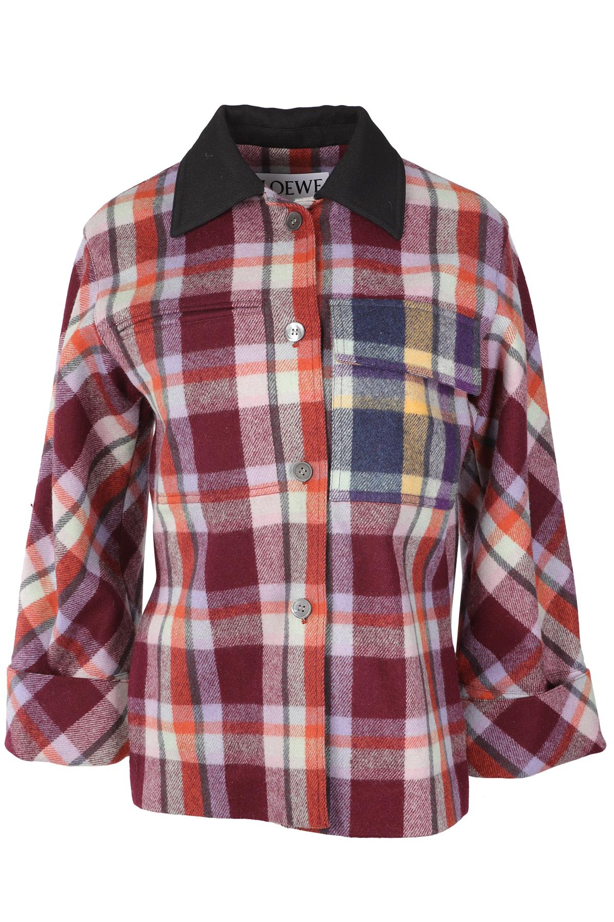 LOEWE MULTI WOOL JACKET FR 32 UK 4