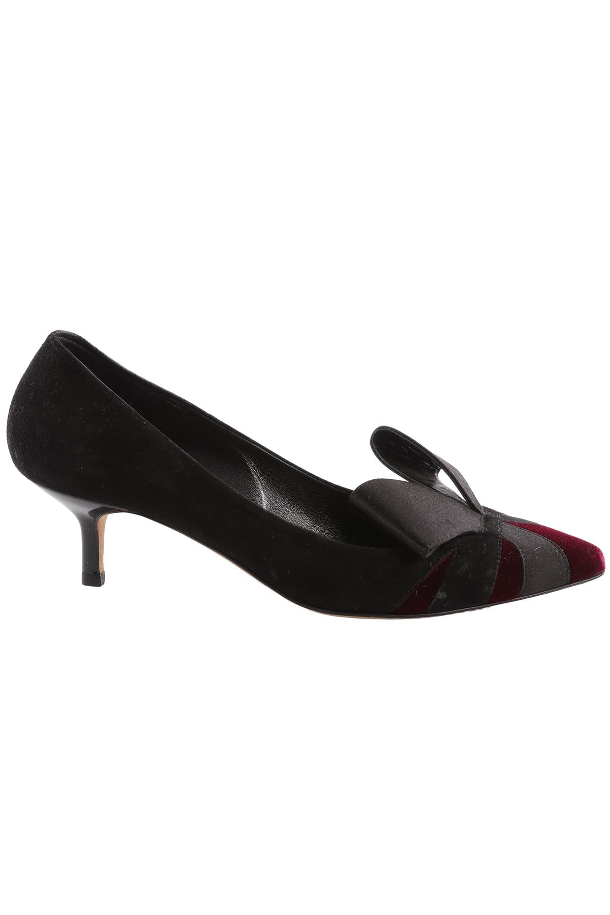 BRIAN ATWOOD BLACK SUEDE PUMPS EU 36.5 UK 3.5 US 6.5