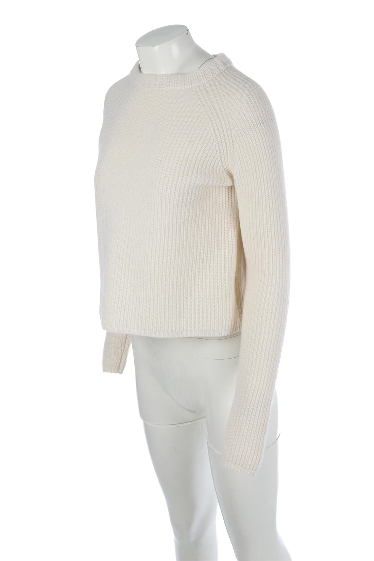 JENNI KAYNE IVORY CASHMERE SWEATER