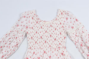 LOVESHACKFANCY WHITE KIDS GIRLS DRESS 12 YEARS