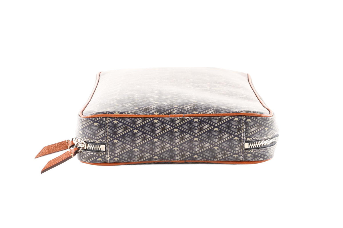 MÉTIER NAVY LARGE COATED CANVAS TRAVEL ORGANISER