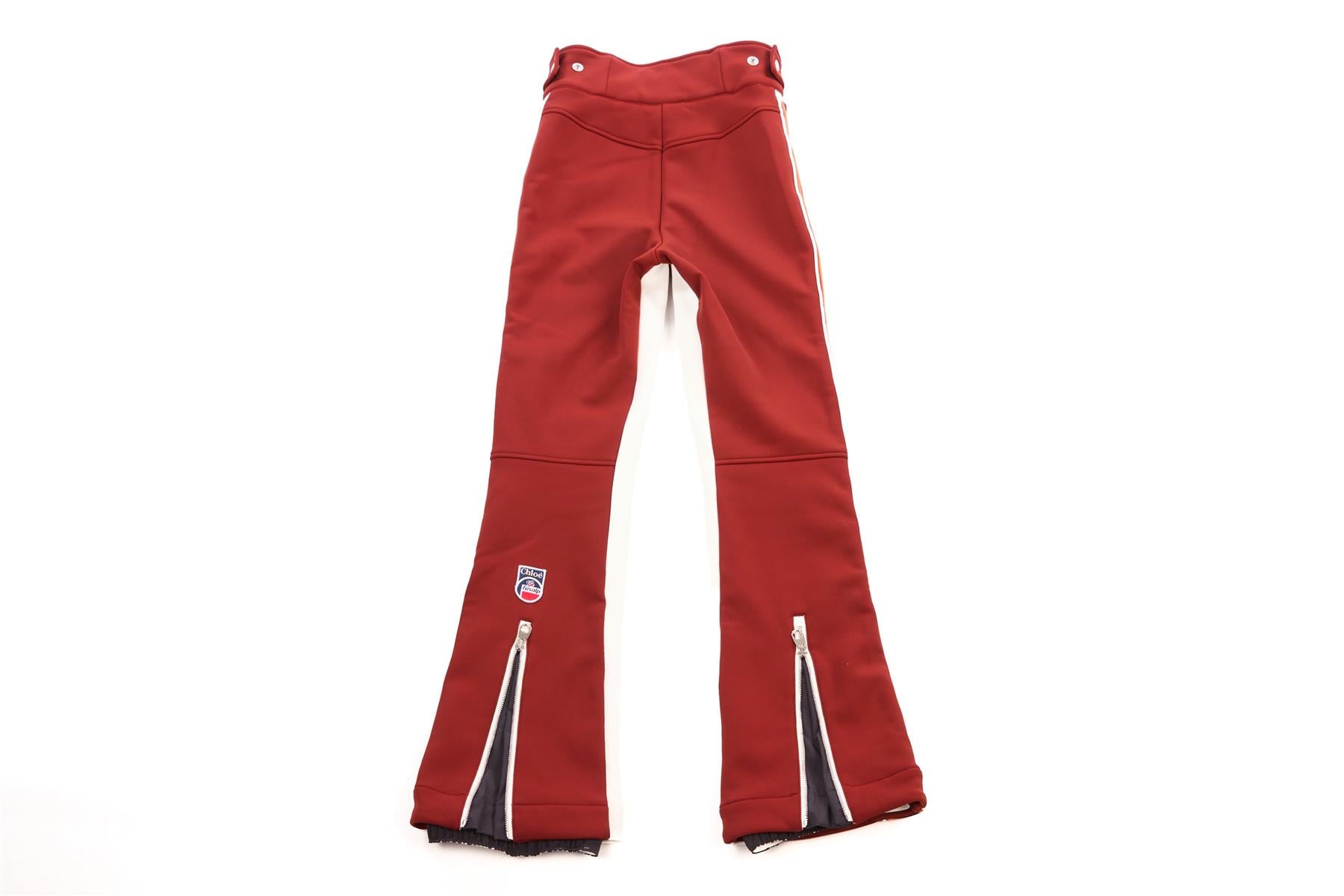 CHLOÉ + FUSALP BROWN SKI PANTS FR 34 UK 6
