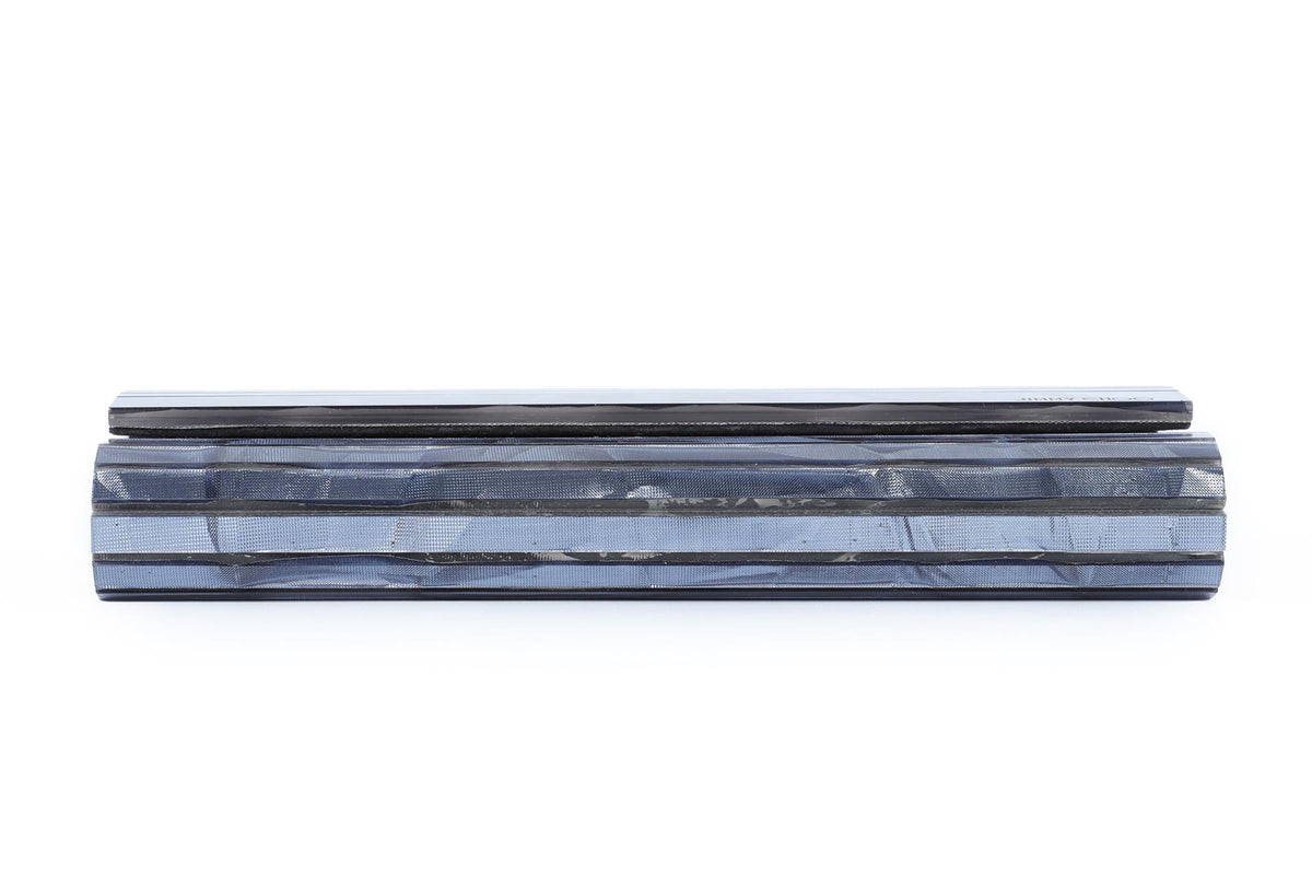 JIMMY CHOO BLUE SWEETIE ACRYLIC CLUTCH