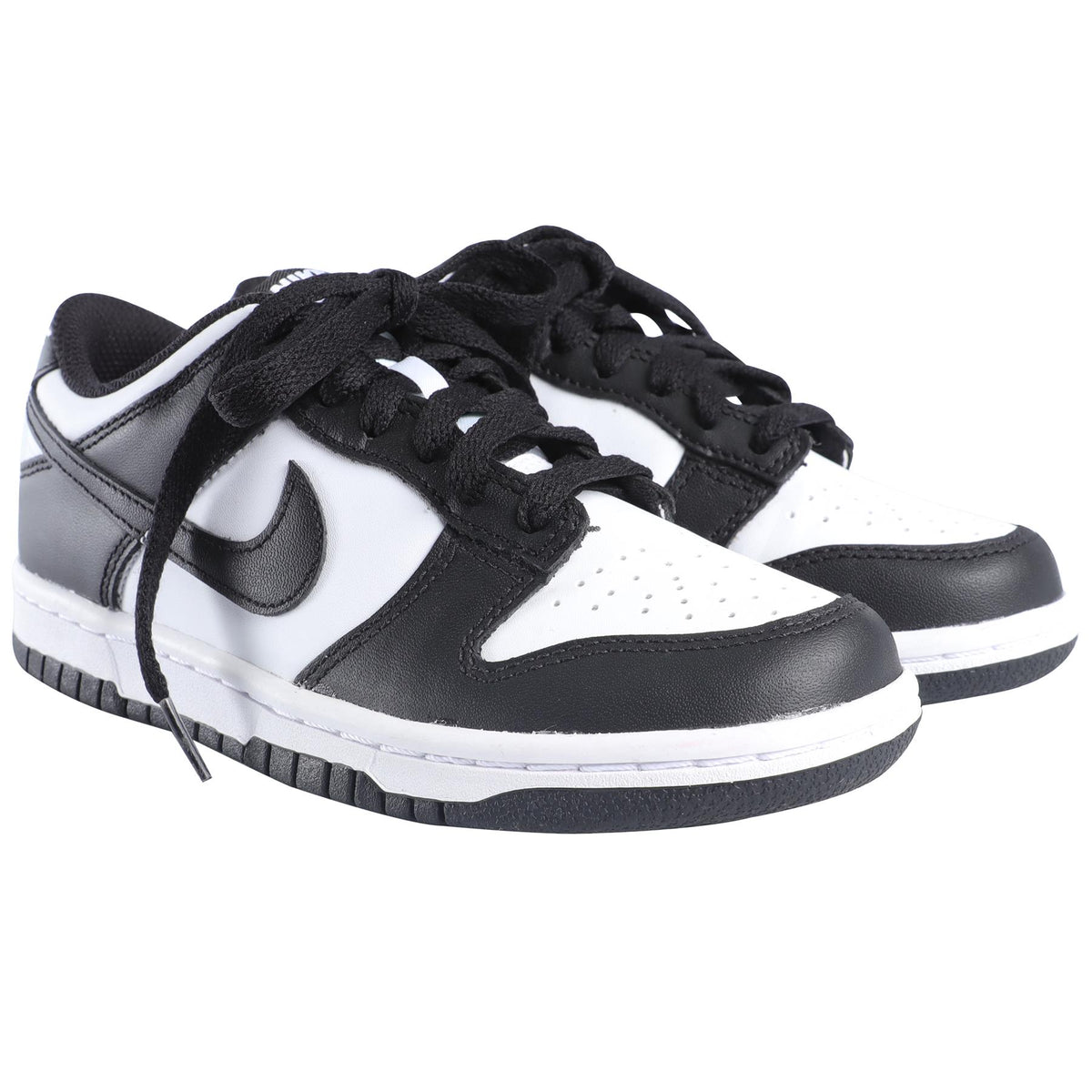 NIKE GREEN KIDS LEATHER SNEAKERS EU 35.5 UK 3 US 3.5
