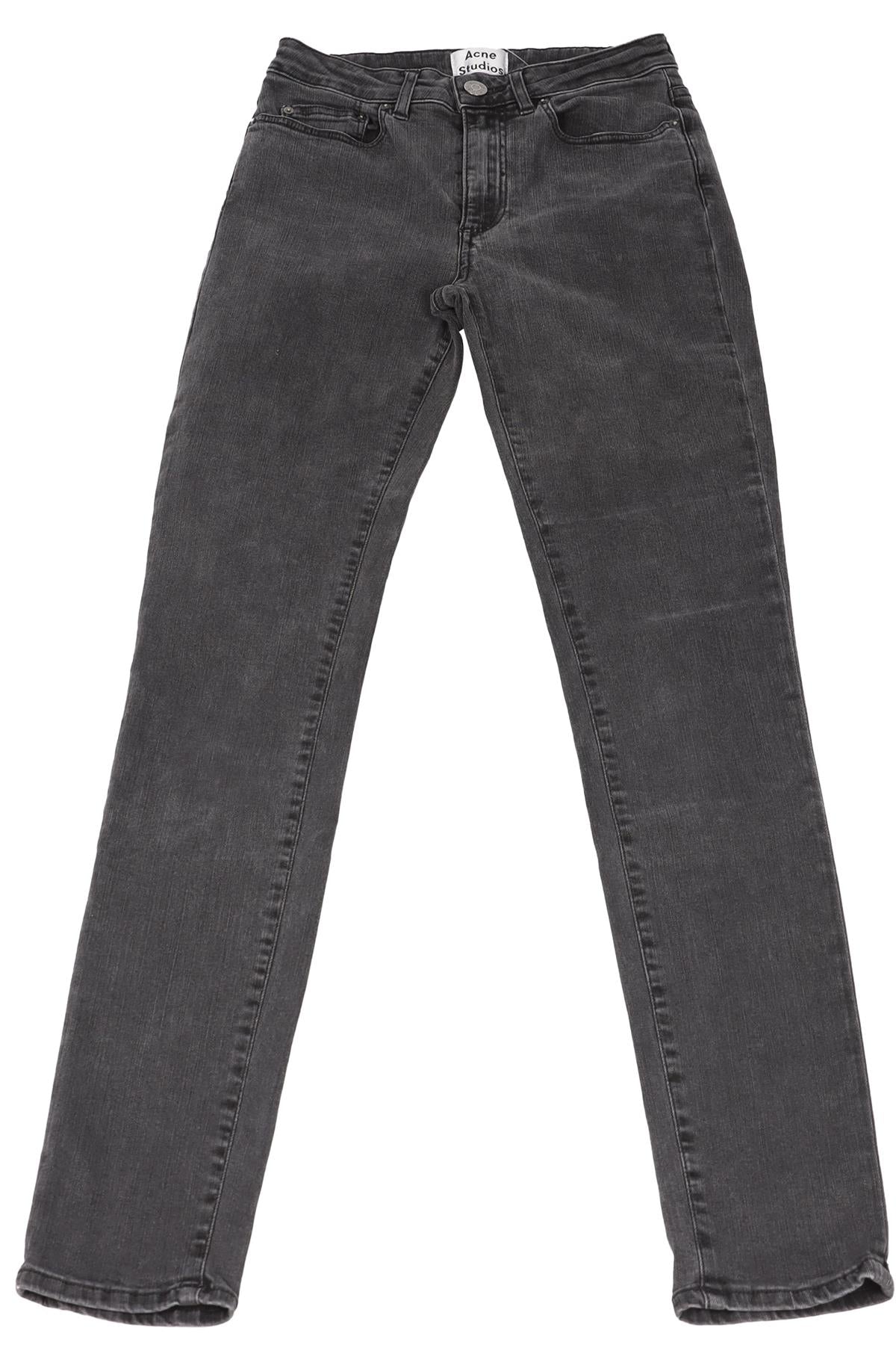 ACNE STUDIOS GREY HIGH RISE SKINNY JEANS XXSMALL