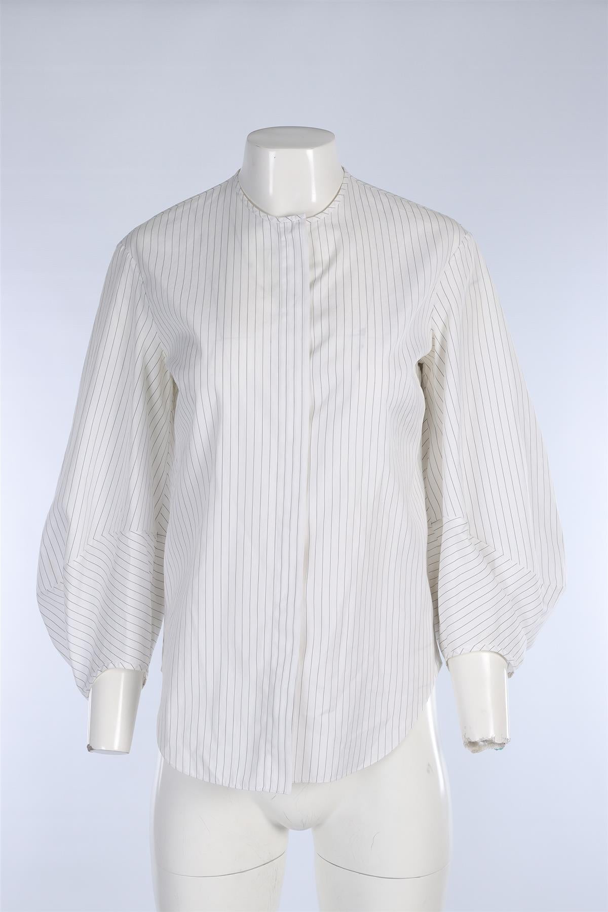 CHRISTIAN DIOR WHITE COTTON SHIRT FR 36 UK 8