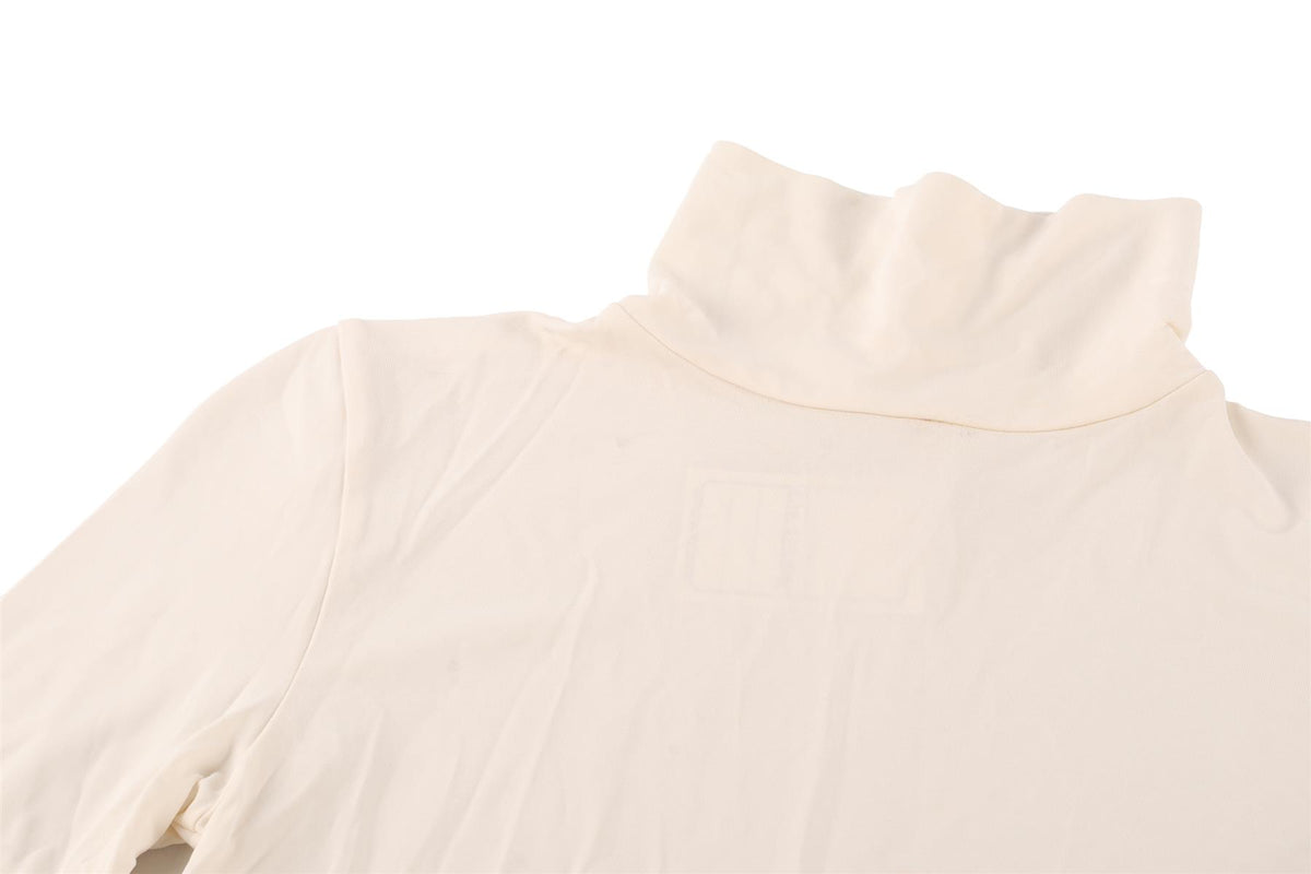 ETERNE IVORY JERSEY TOP XSMALL