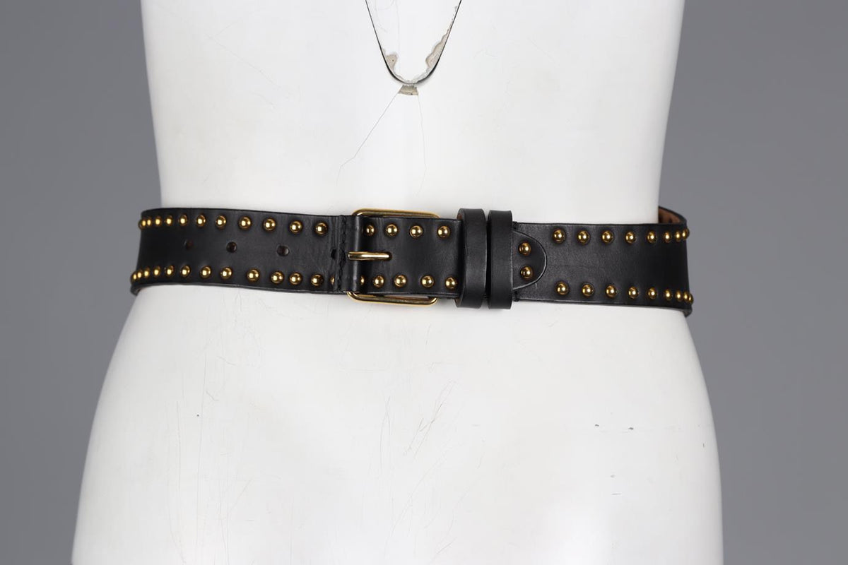 EMILIO PUCCI LEATHER WAIST BELT SMALL