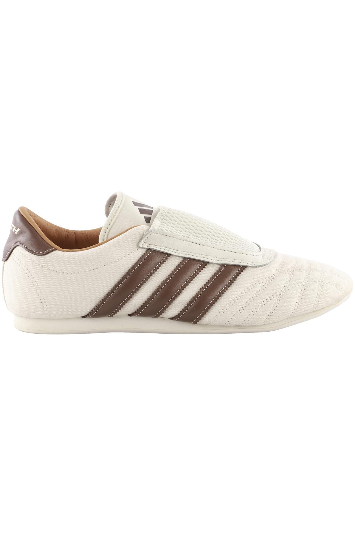 ADIDAS + KITH CREAM TAEKWONDO NATURAL CANVAS COFFEE SNEAKERS EU 40 2/3 UK 7 US 7.5