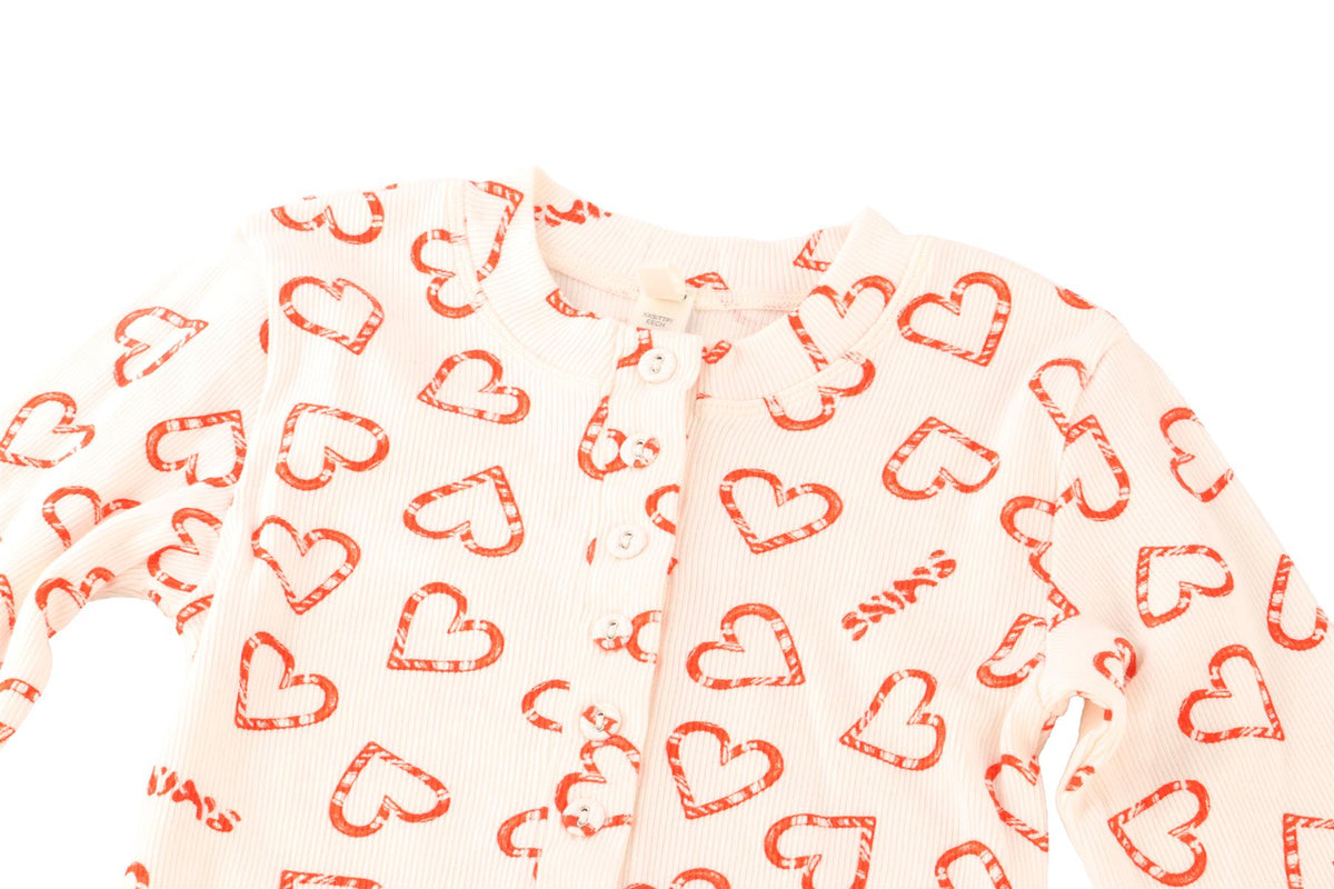SKIMS CREAM COTTON TOP XXSMALL