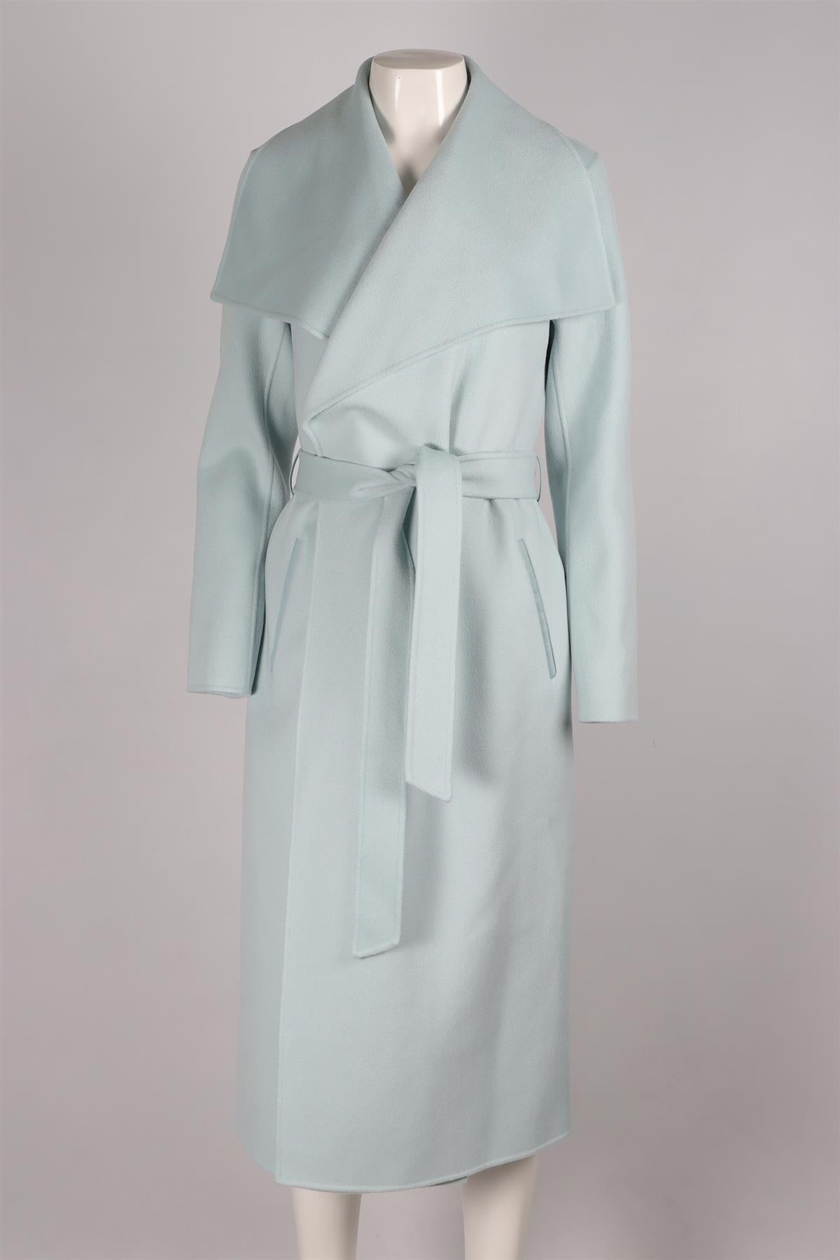 MACKAGE BLUE WOOL COAT SMALL