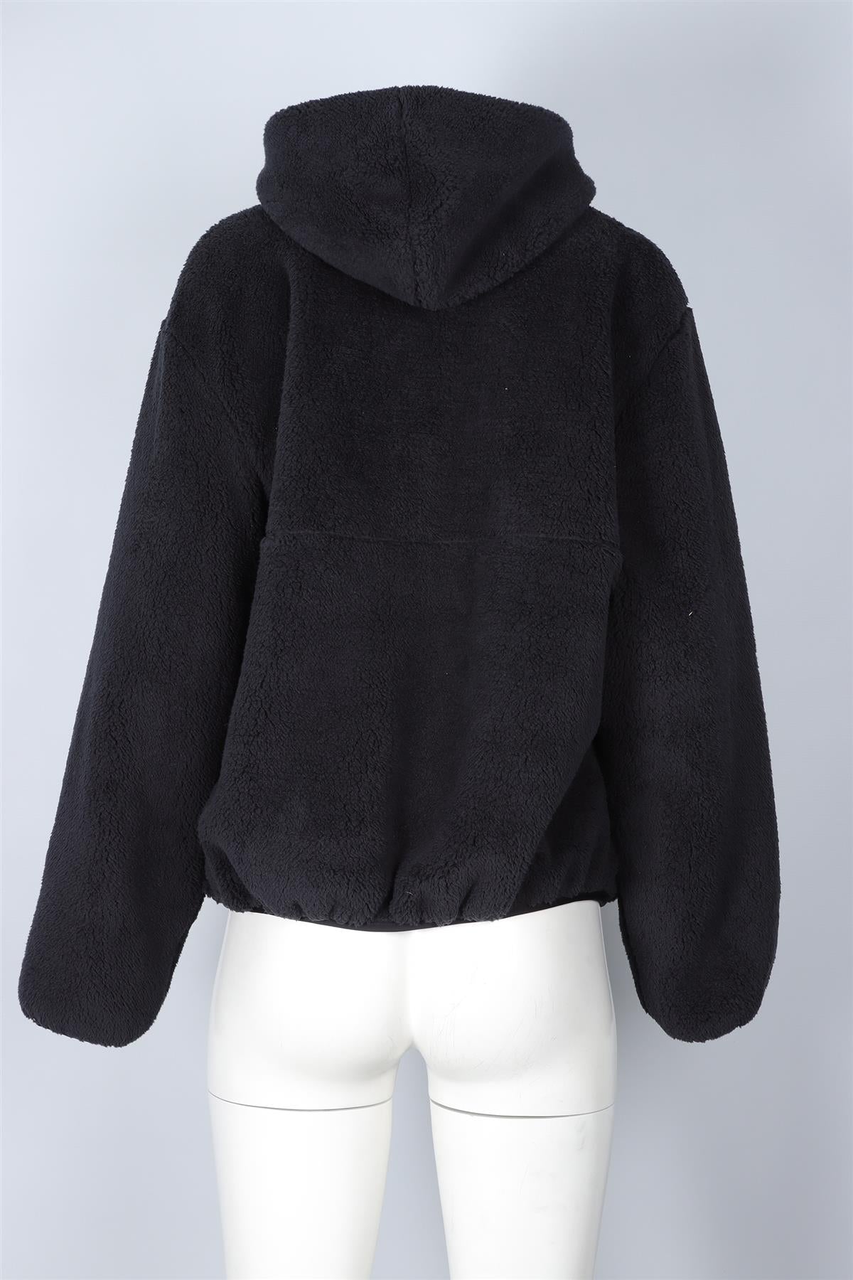 AVIATOR NATION BLACK FLEECE HOODIE MEDIUM