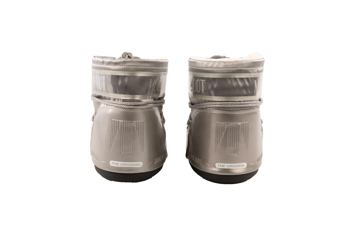 MOON BOOT SILVER SHELL BOOTS EU 39-41 UK 6-8 US 9-11
