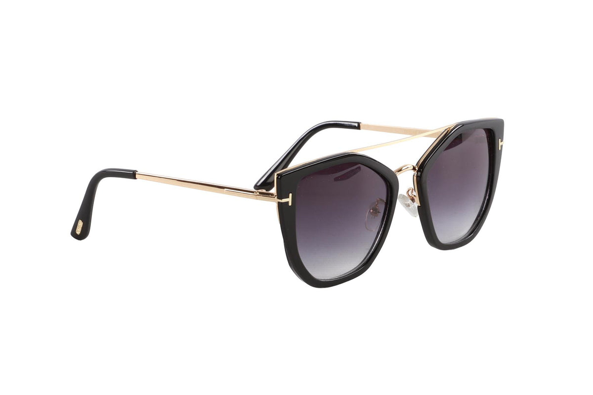 TOM FORD BLACK CAT EYE ACETATE SUNGLASSES