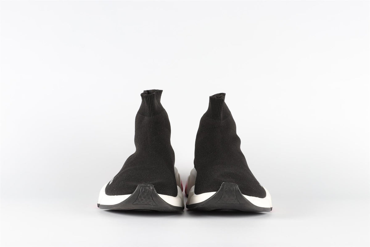 BALENCIAGA BLACK SPEED KNIT SNEAKERS EU 39 UK 6 US 9
