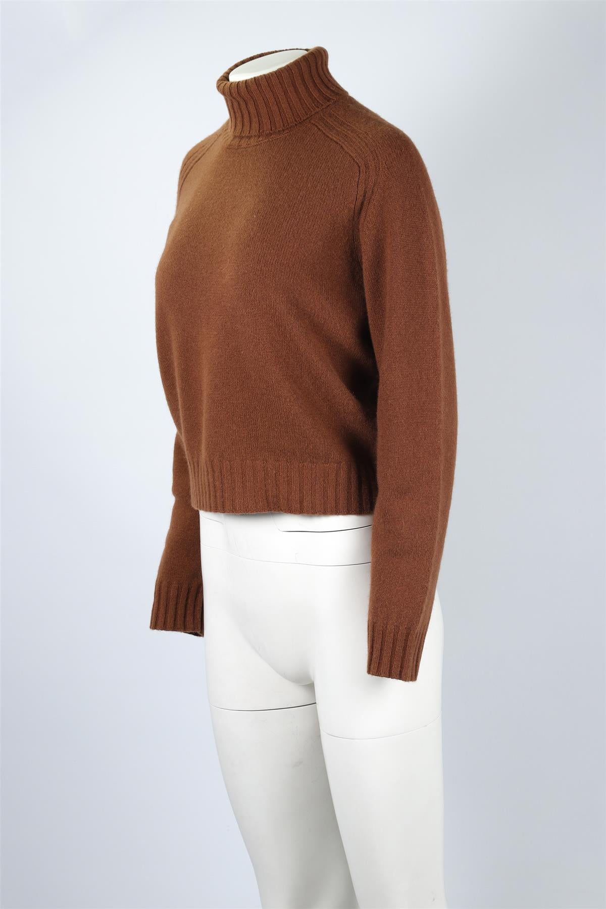DÔEN BROWN CASHMERE SWEATER LARGE