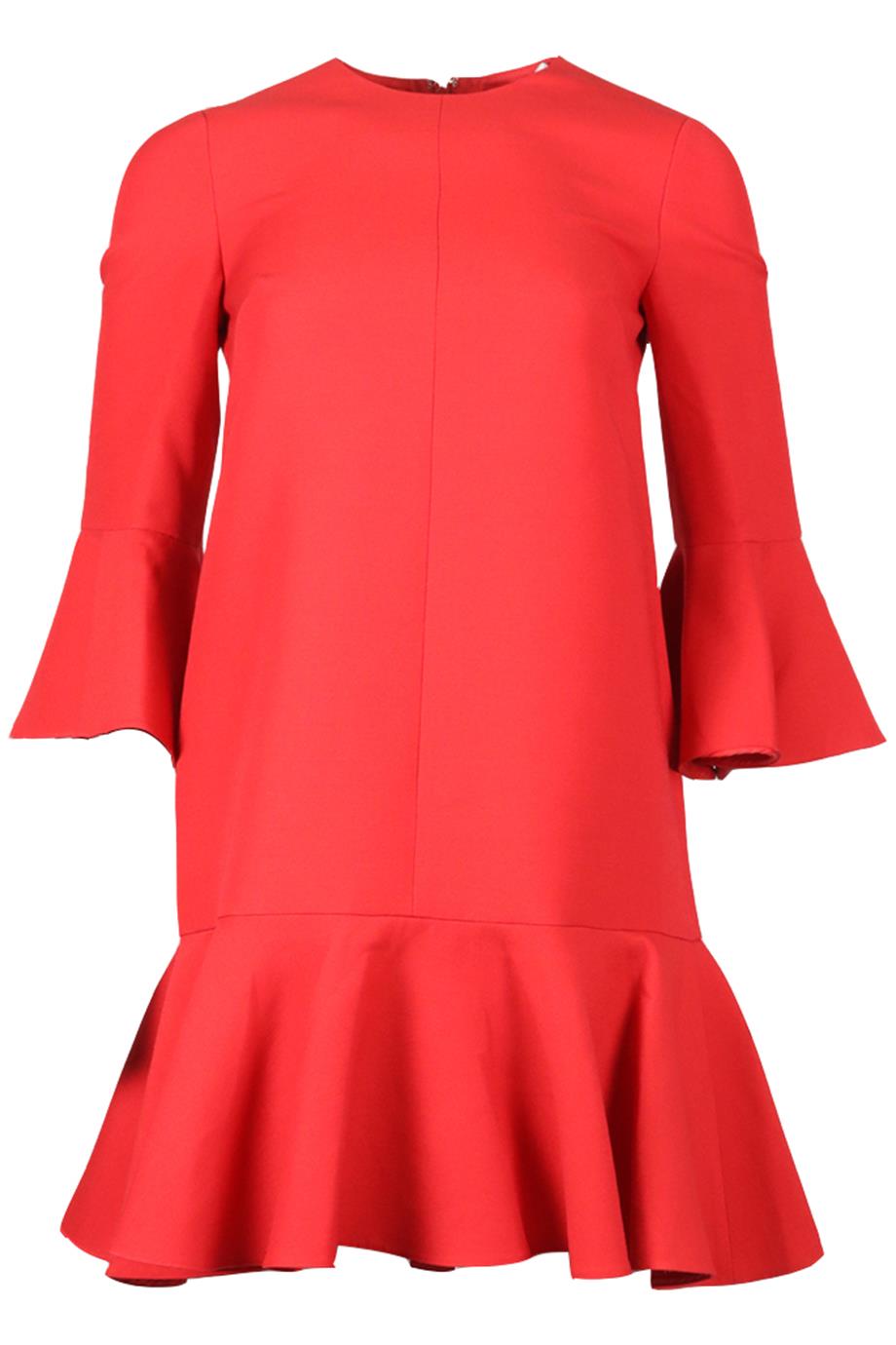 VALENTINO WOOL AND SILK BLEND MINI DRESS IT 38 UK 6