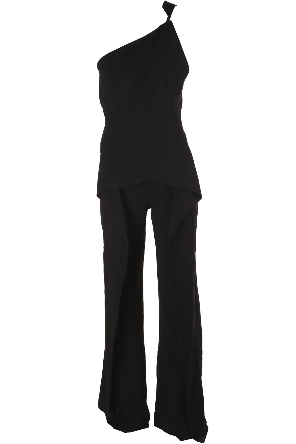 BLACK CREPE JUMPSUIT