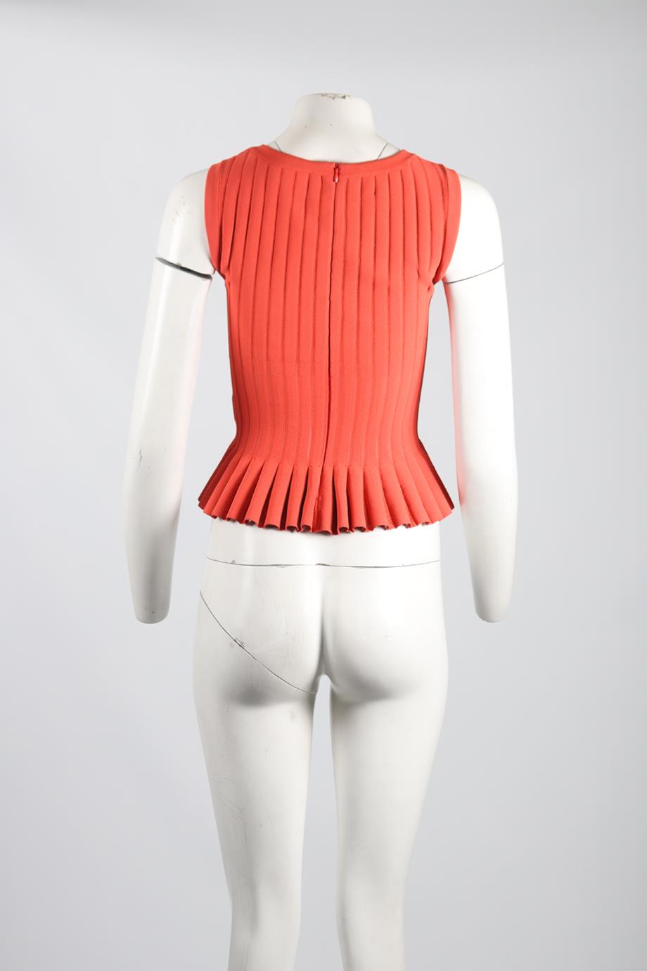 AZZEDINE ALAÏA KNIT TOP XSMALL