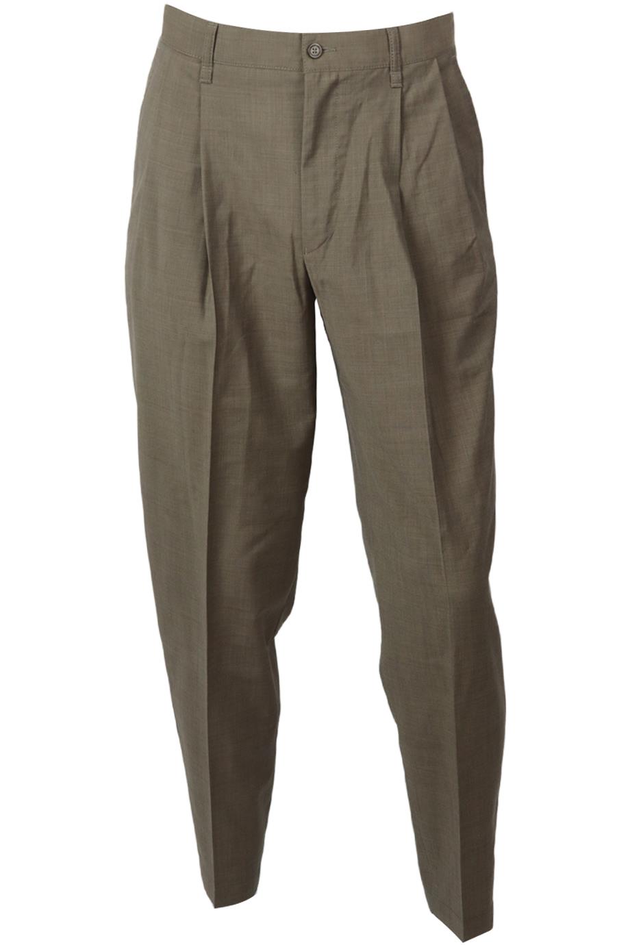 EMPORIO ARMANI MEN'S WOOL TAPERED PANTS IT 46 UK/US WAIST 30