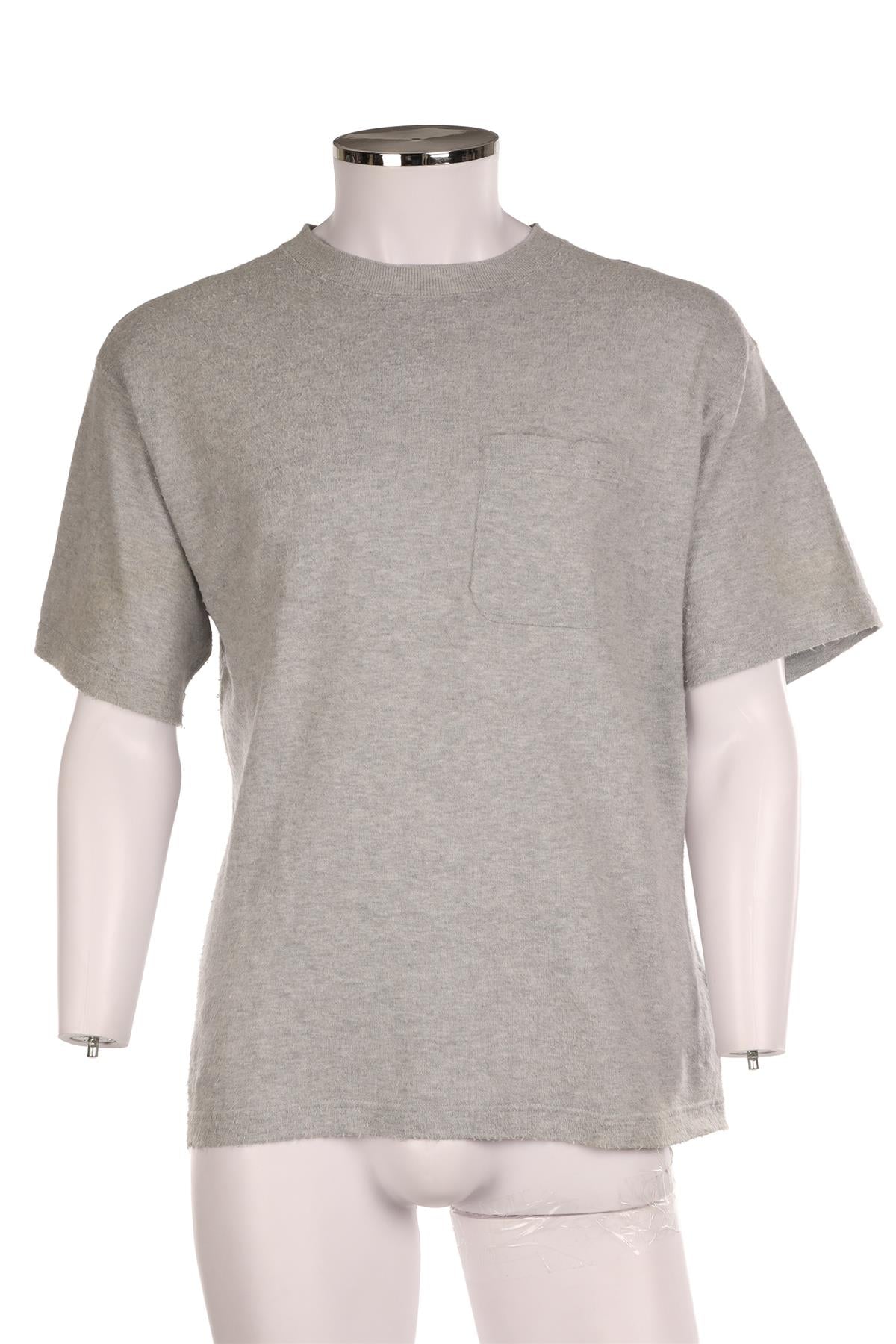 THE ROW GREY MEN'S COTTON T-SHIRT XSMALL