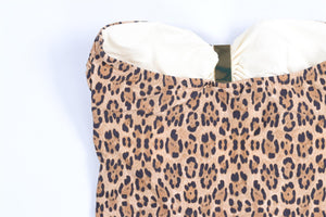 MELISSA ODABASH BROWN SWIMSUIT UK 10