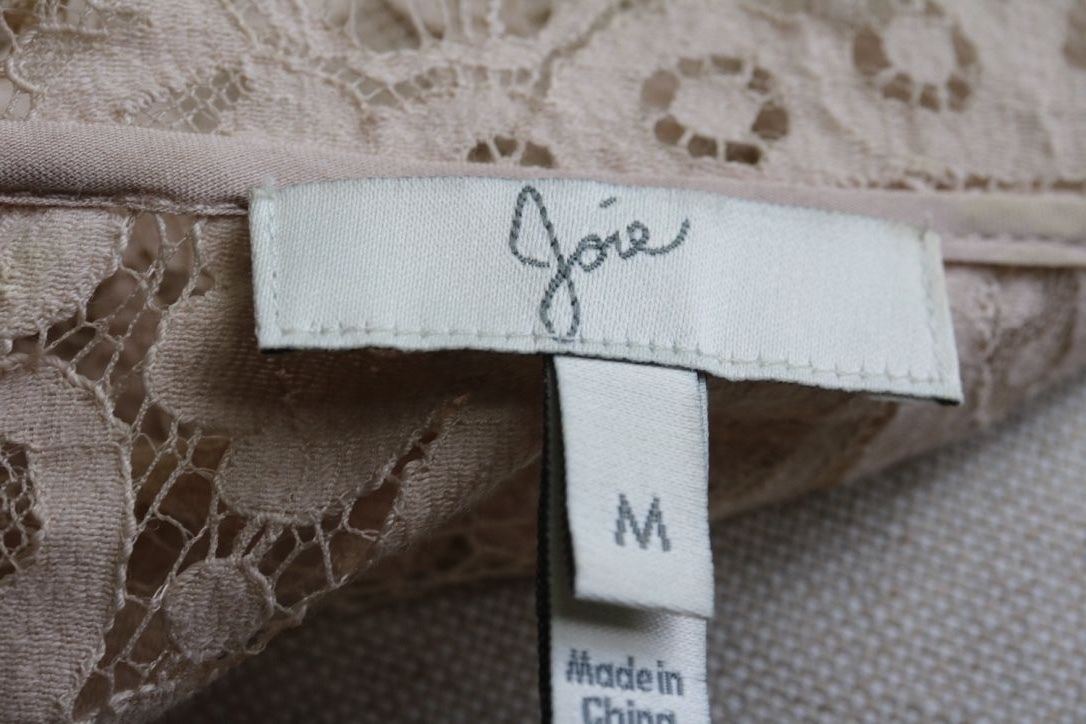 JOIE ELVIA LACE TOP MEDIUM