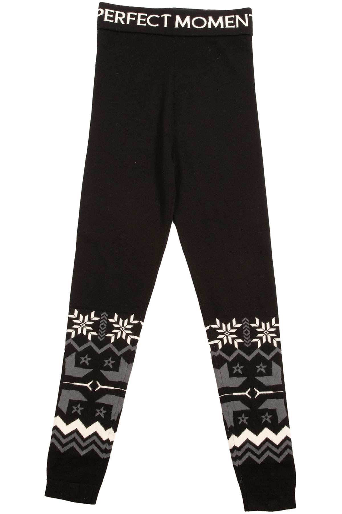 PERFECT MOMENT BLACK WOOL LEGGINGS XSMALL