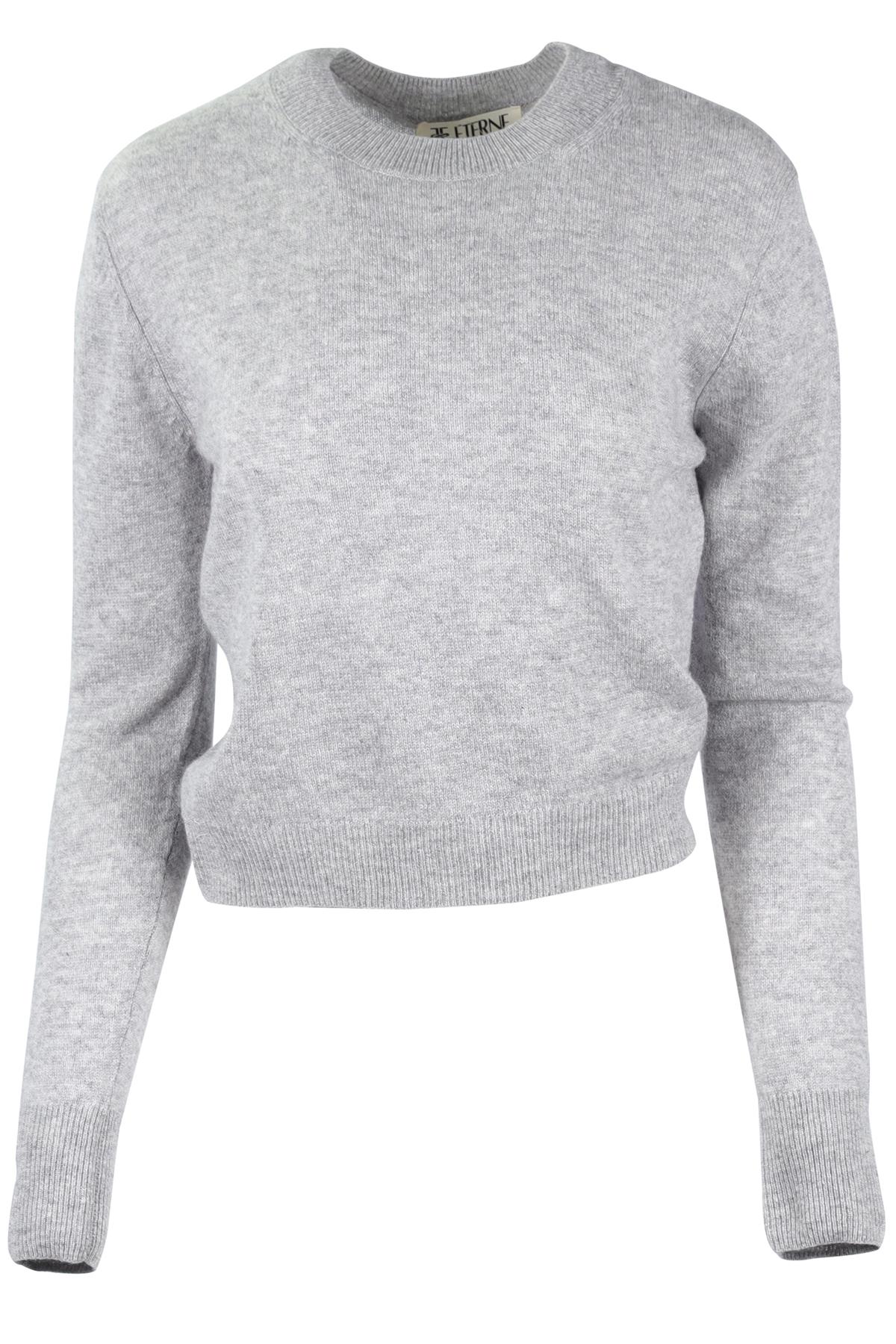 ETERNE GREY CASHMERE SWEATER MEDIUM/ LARGE