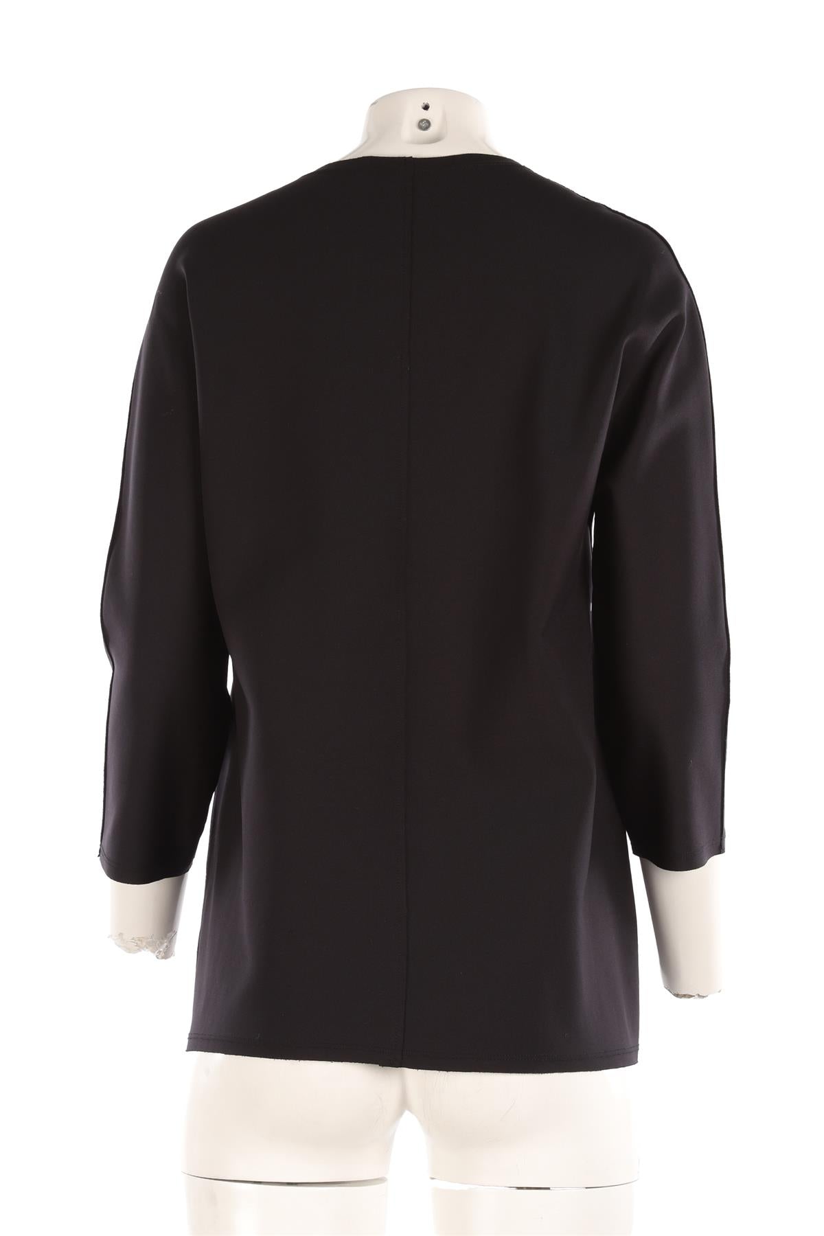 THE ROW BLACK SCUBA TOP LARGE