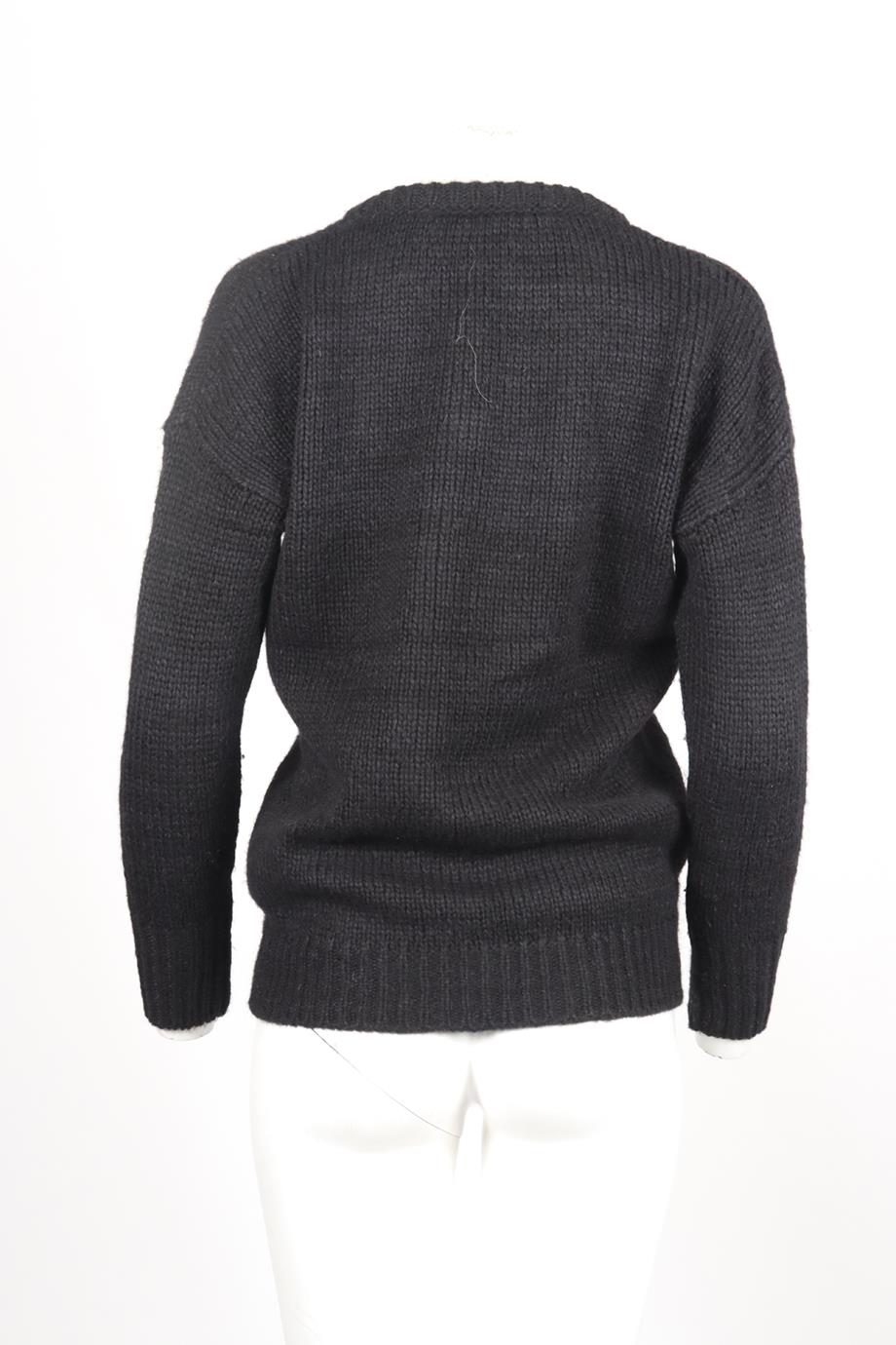 LEETHA SILK AND CASHMERE BLEND SWEATER XSMALL