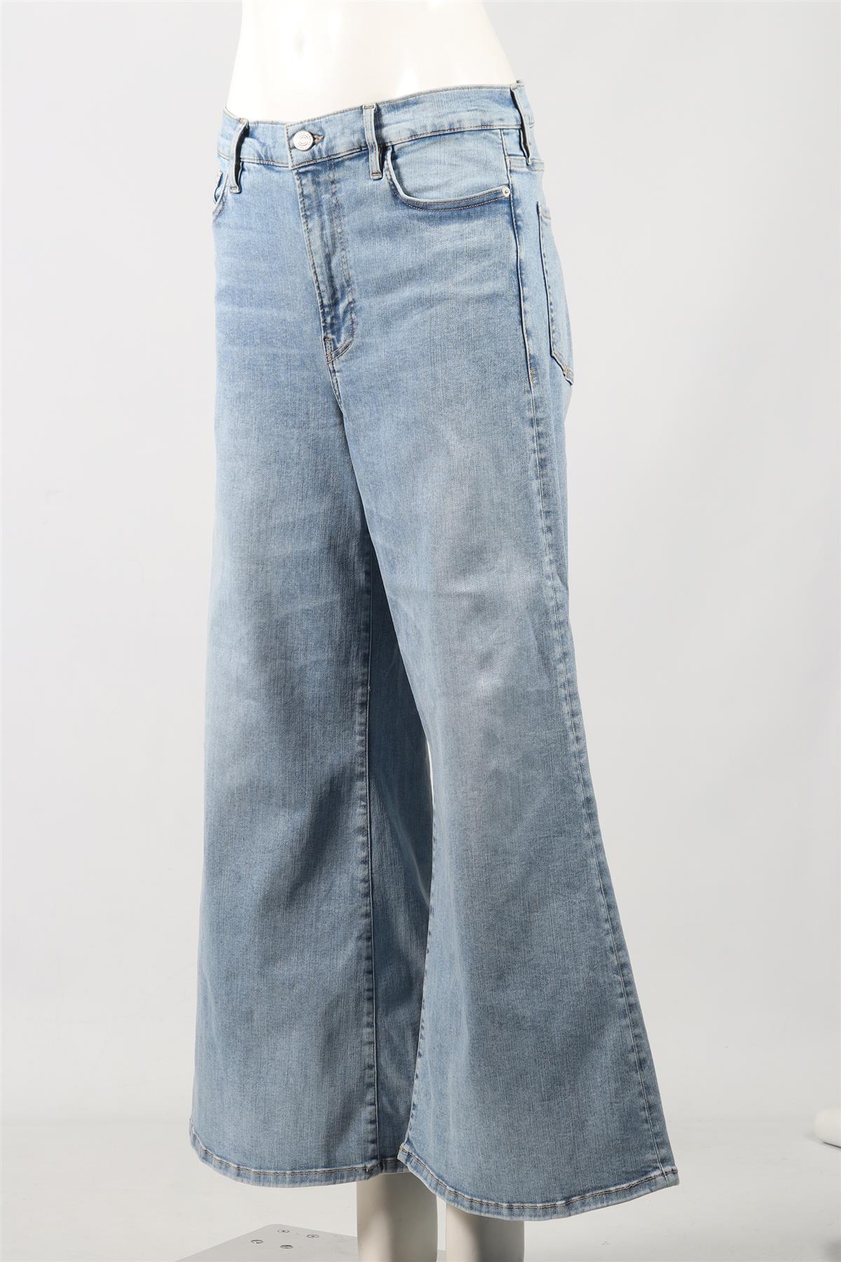 FRAME HIGH RISE WIDE LEG JEANS W30 UK 14