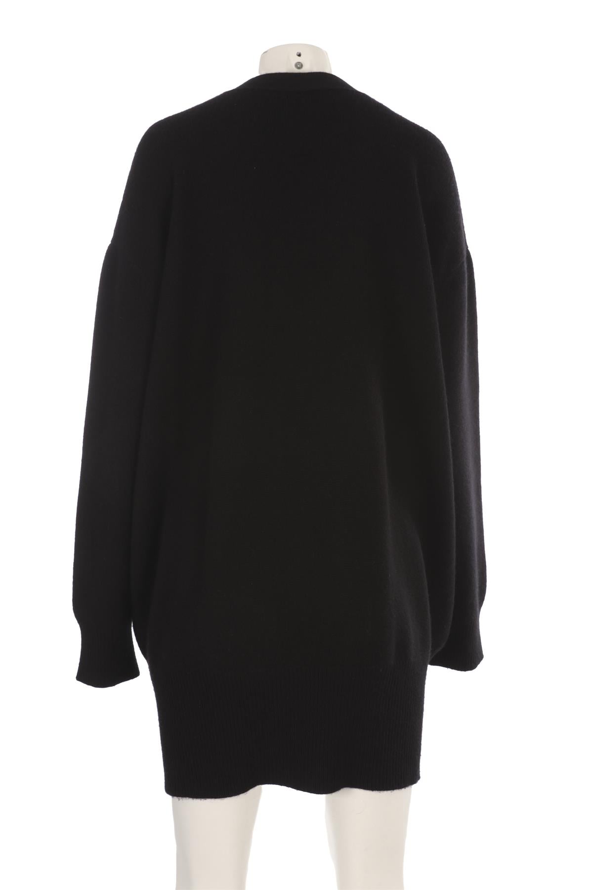 RAEY BLACK CASHMERE CARDIGAN XSMALL