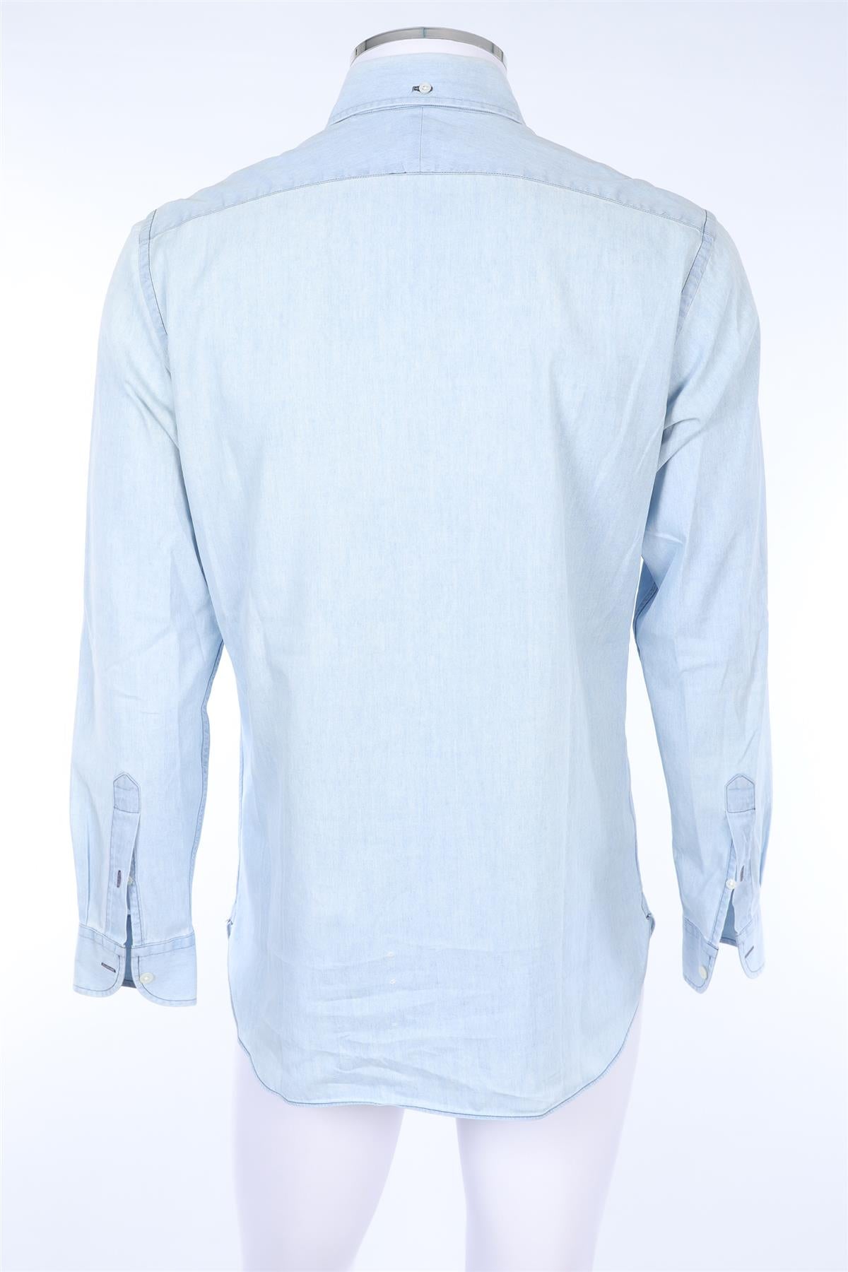 THOM SWEENEY DENIM MEN'S SHIRT UK/US 42