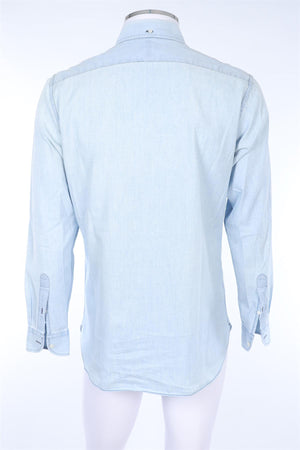 THOM SWEENEY DENIM MEN'S SHIRT UK/US 42