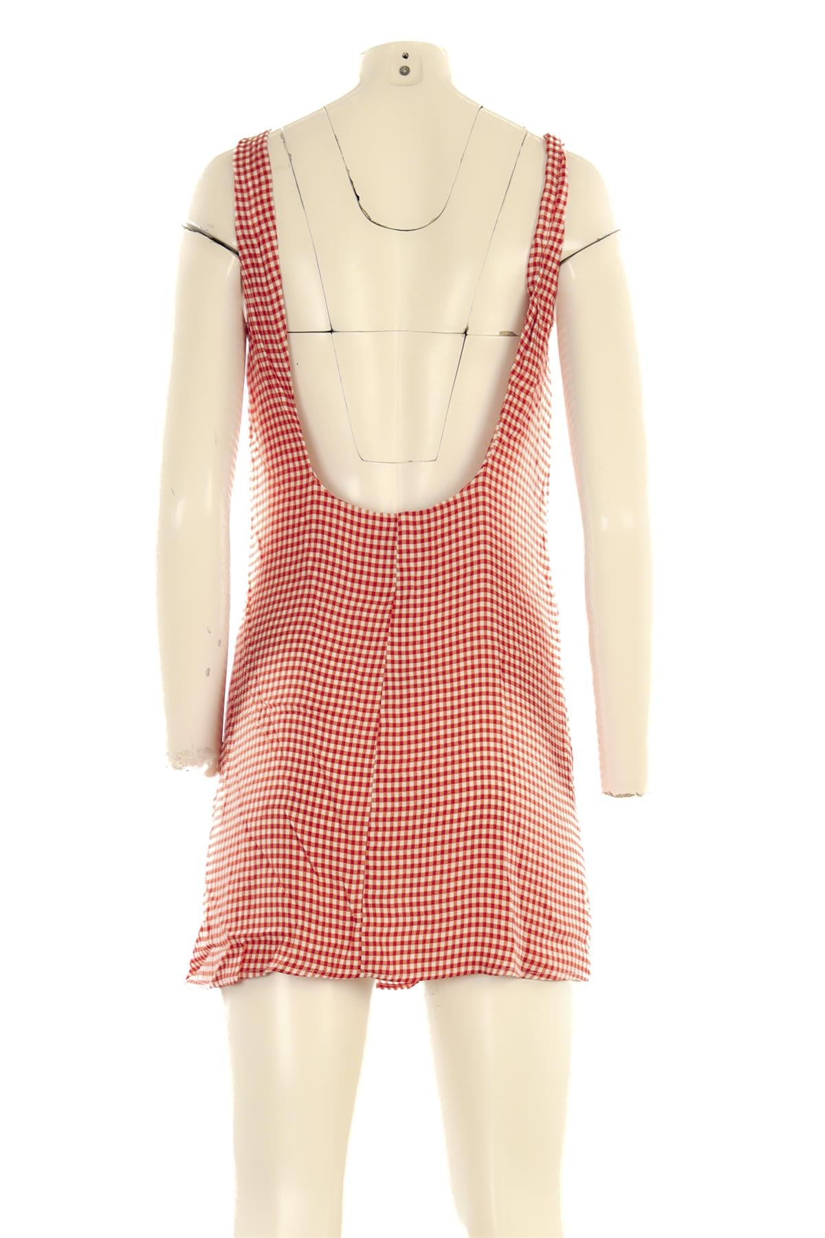 REFORMATION RED CREPE MINI DRESS US 4 UK 8