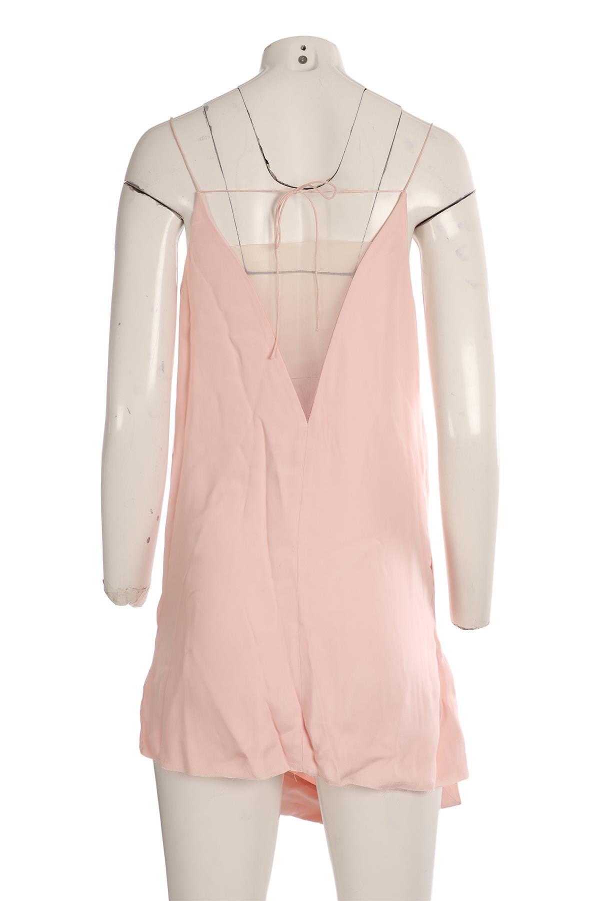 CELINE PINK CREPE TOP FR 38 UK 10