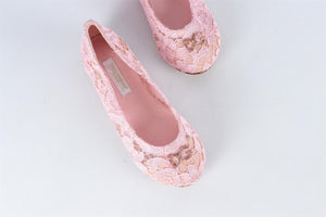 DOLCE & GABBANA PINK KIDS GIRLS PUMPS EU 30 UK 12 US 13