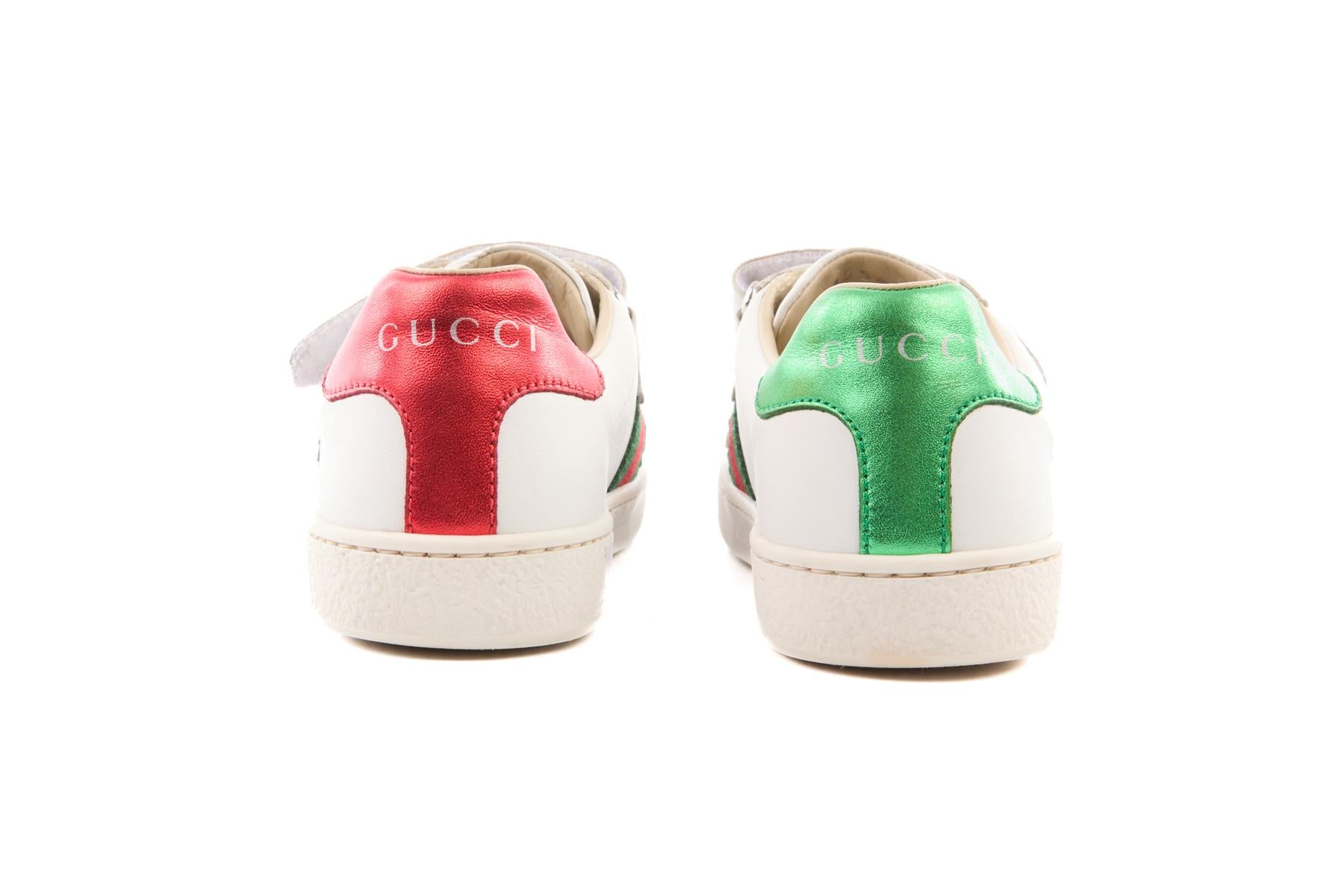 GUCCI WHITE KIDS BOYS SNEAKERS EU 29 UK 11 US 12