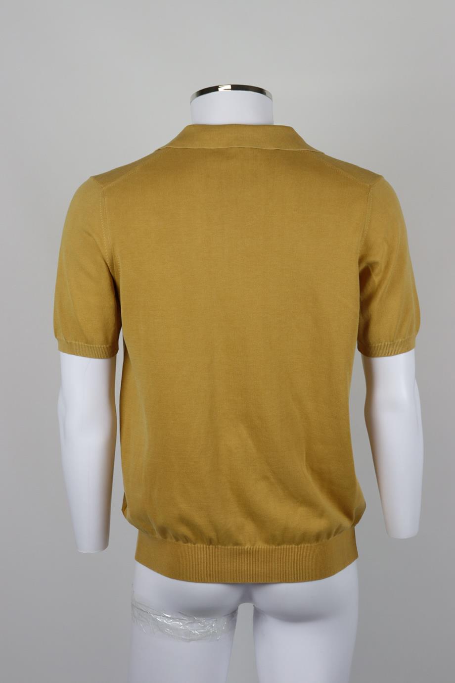 ALPHA STUDIO MEN'S COTTON POLO SHIRT IT 50 UK/US CHEST 40