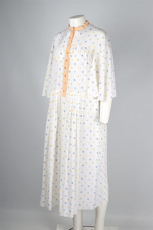 JOSEPH IVORY SILK MAXI DRESS IT 40 UK 8