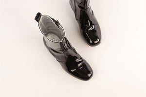 MONNALISA BLACK KIDS GIRLS BOOTS EU 31 UK 12.5