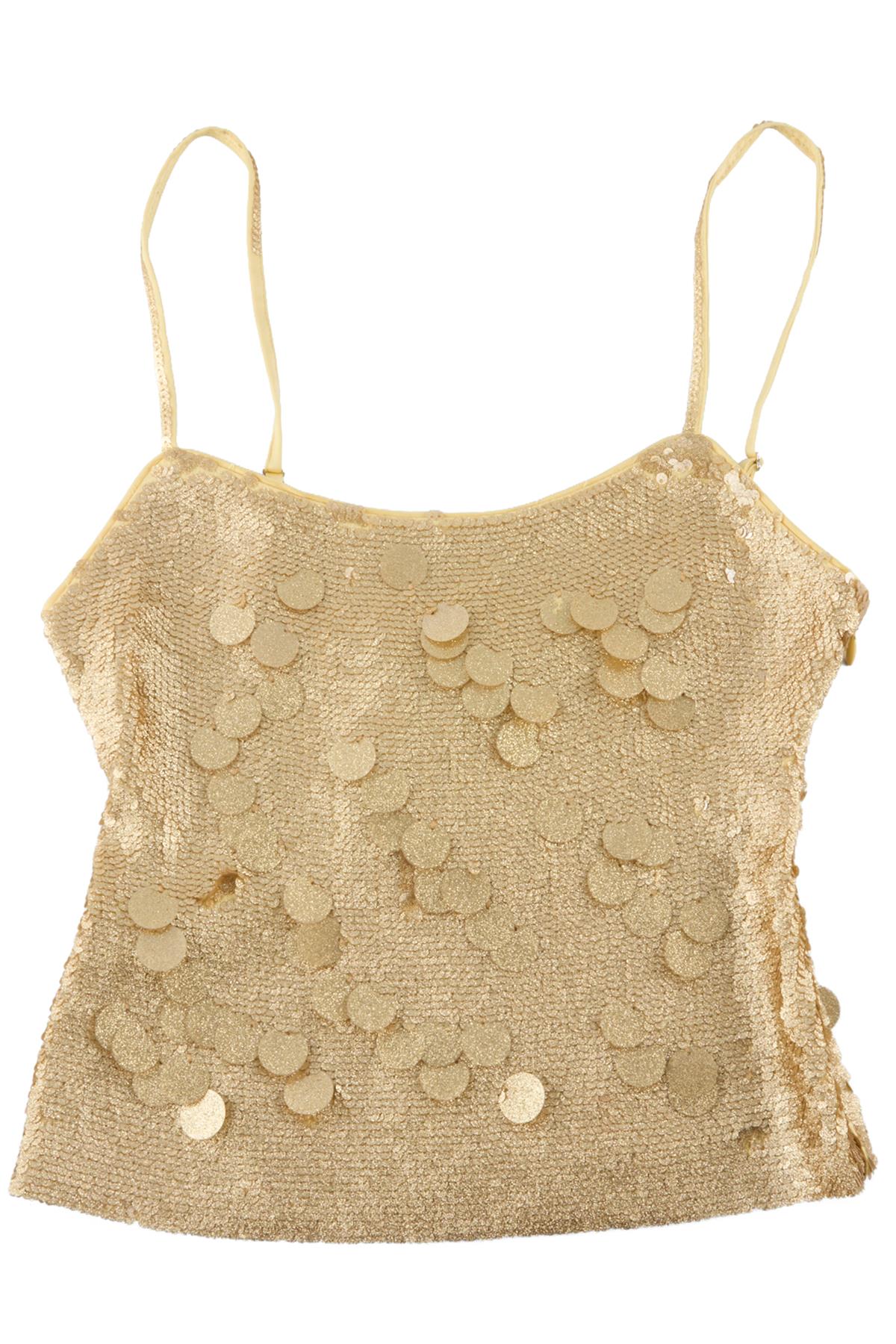 Gold Sequin Top