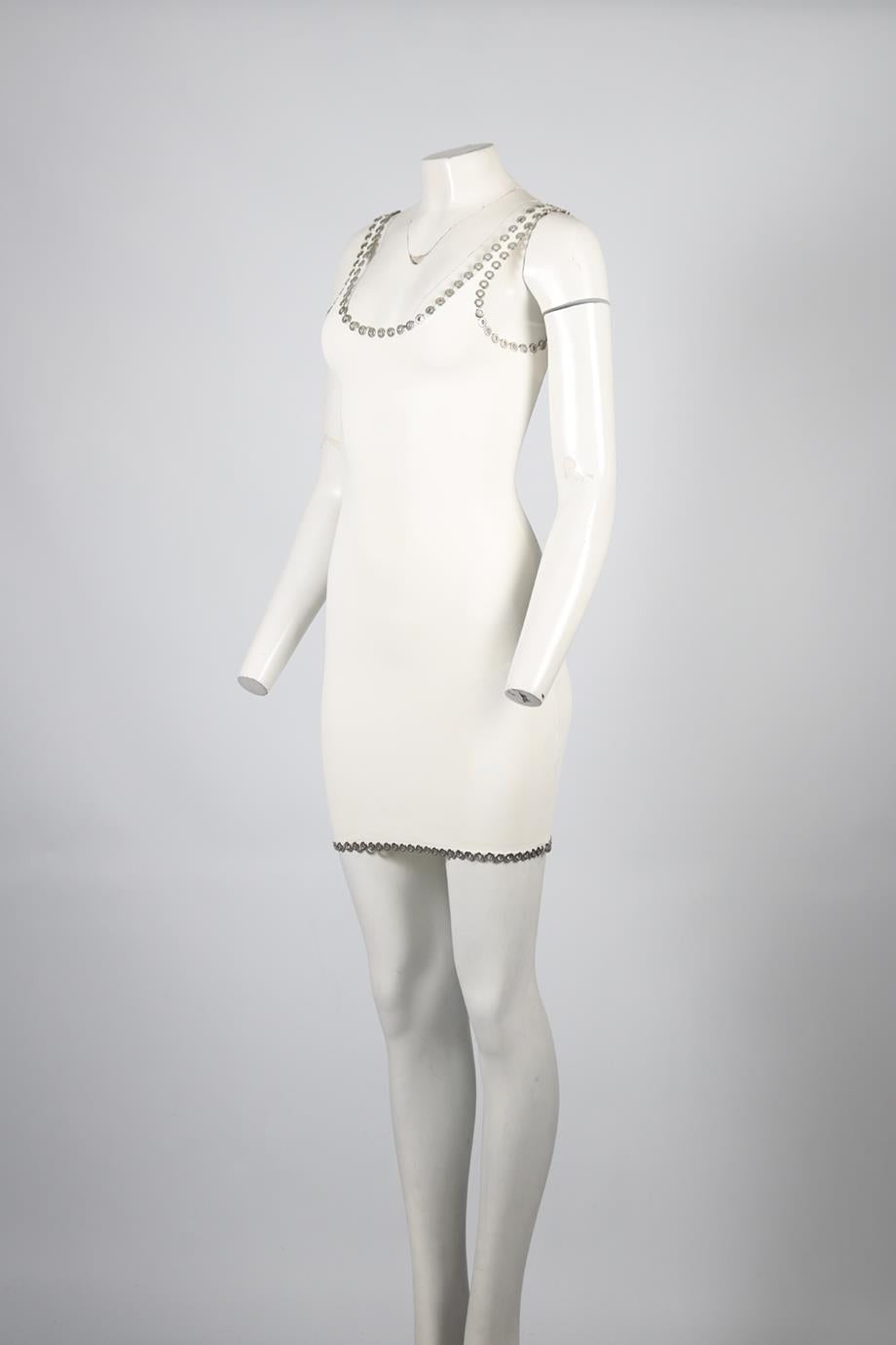 ALEXANDER WANG KNIT MINI DRESS XSMALL