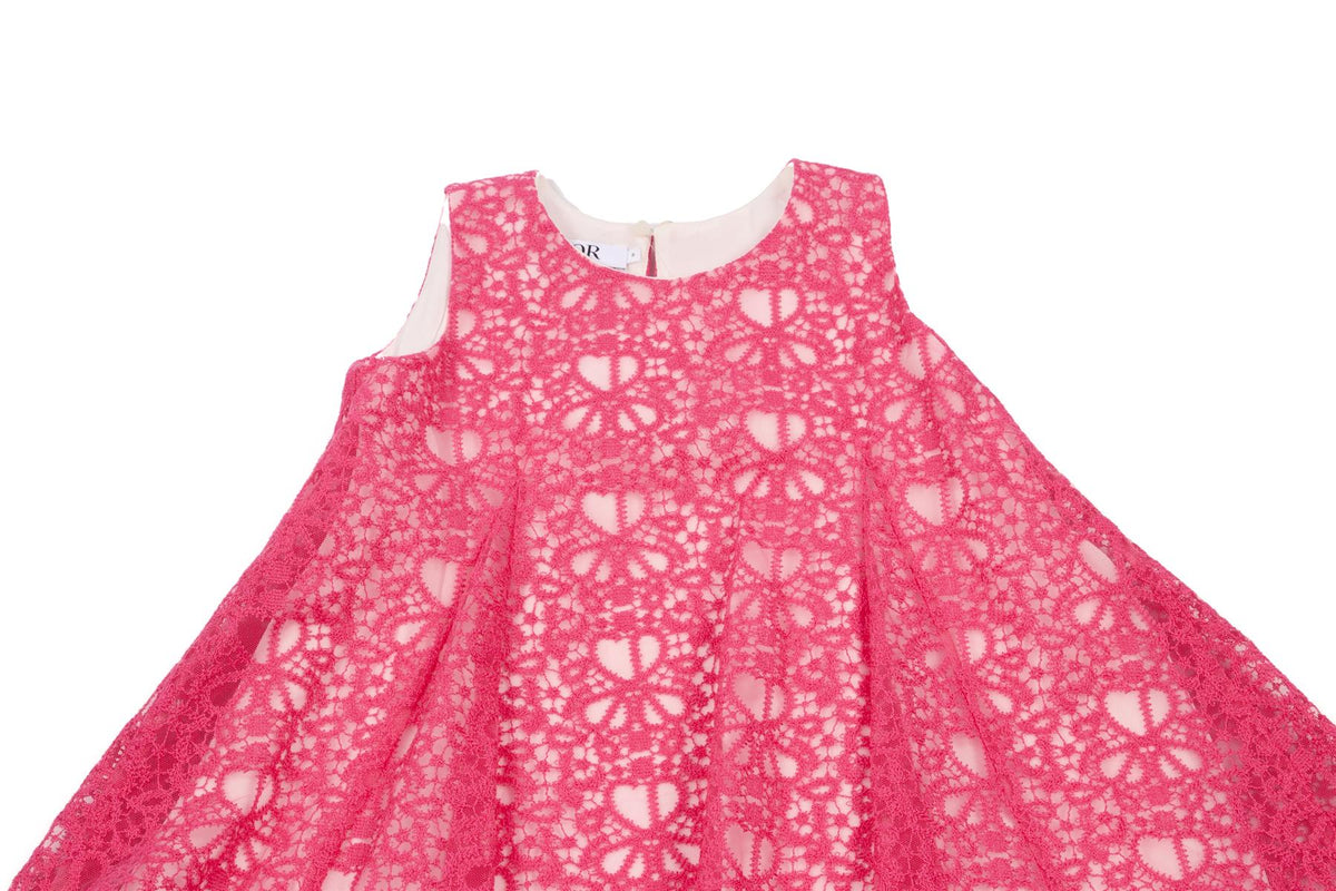 CHRISTIAN DIOR PINK KIDS GIRLS DRESS 8 YEARS