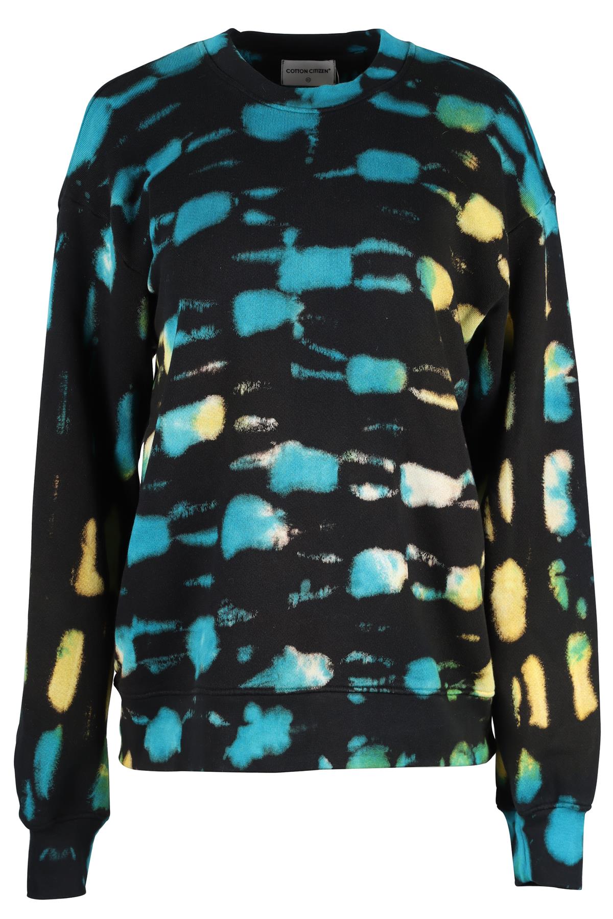 COTTON CITIZEN MULTICOLOURED COTTON SWEATSHIRT XSMALL