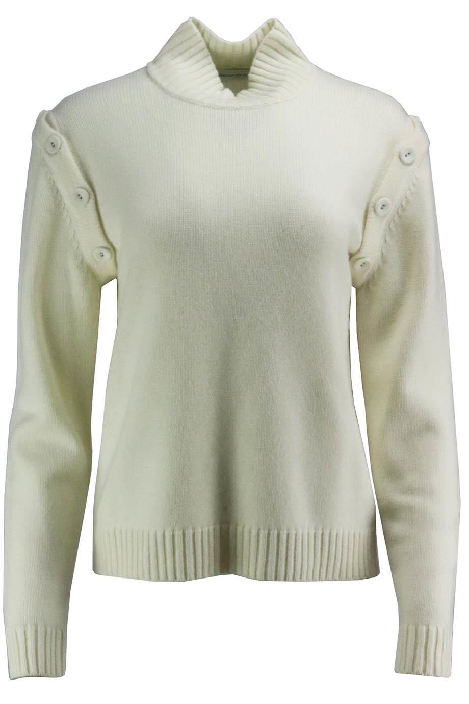 CHRISTOPHER ESBER OVERSIZED CASHMERE BLEND TURTLENECK SWEATER XXSMALL