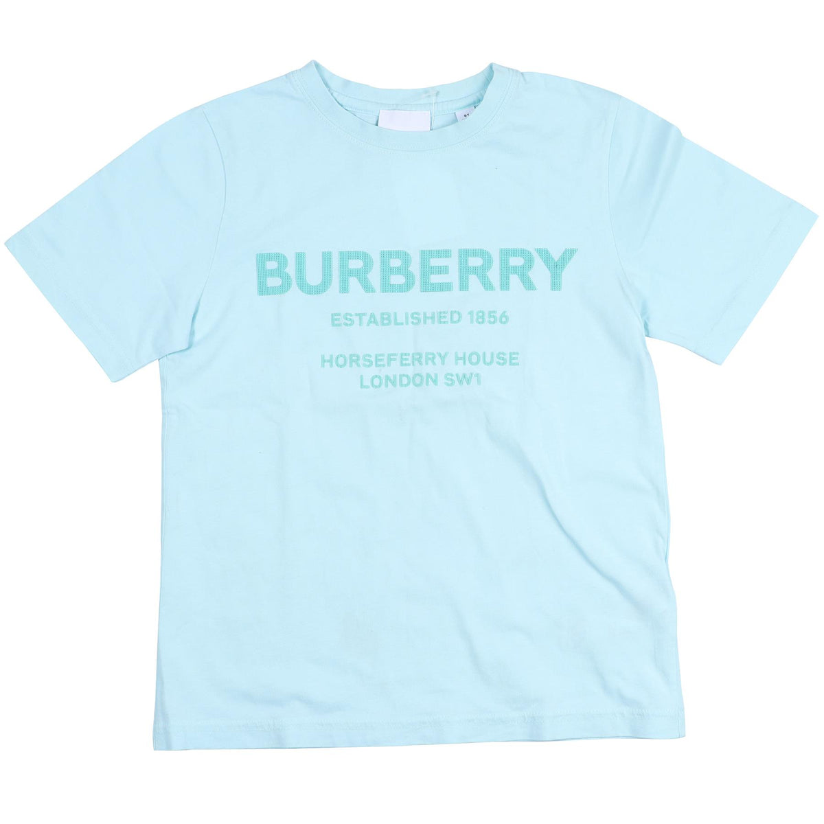 BURBERRY BLUE KIDS BOYS T-SHIRT 8 YEARS