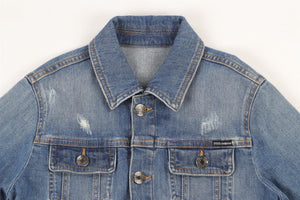 DOLCE & GABBANA BLUE KIDS BOYS JACKET 7-8 YEARS